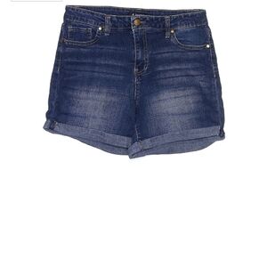 EUC D JEANS SIZE 14 PLUS SIZE  DARK DENIUM JEAN SHORTS